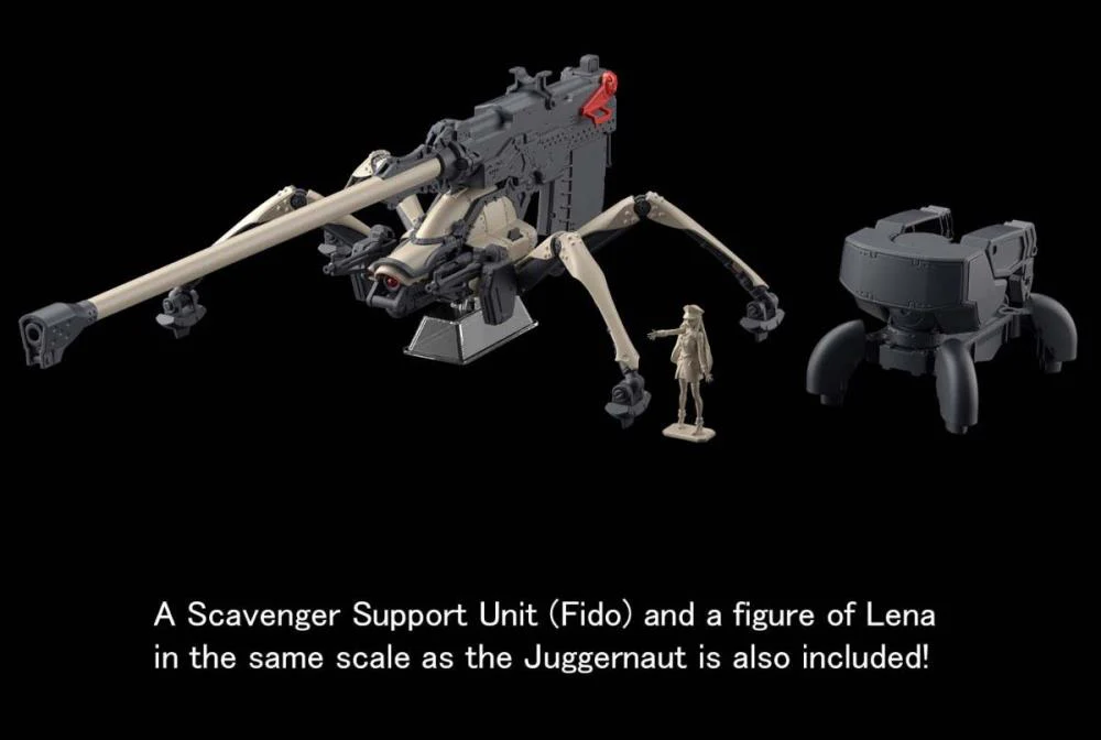 1/48 86 EIGHTY SIX Juggernaut (Long Range Cannon Type) Plastic Model Kit - Image 4