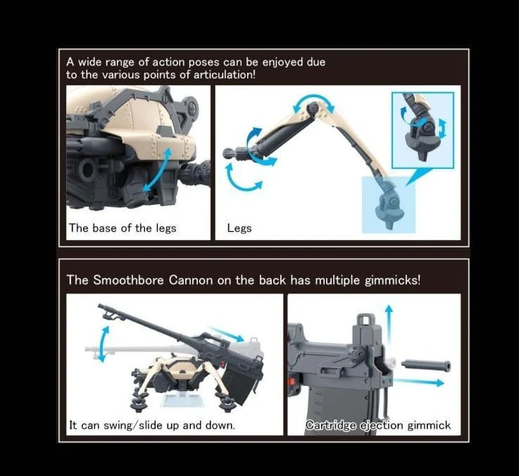 1/48 86 EIGHTY SIX Juggernaut (Shin Use) Plastic Model Kit - Image 6