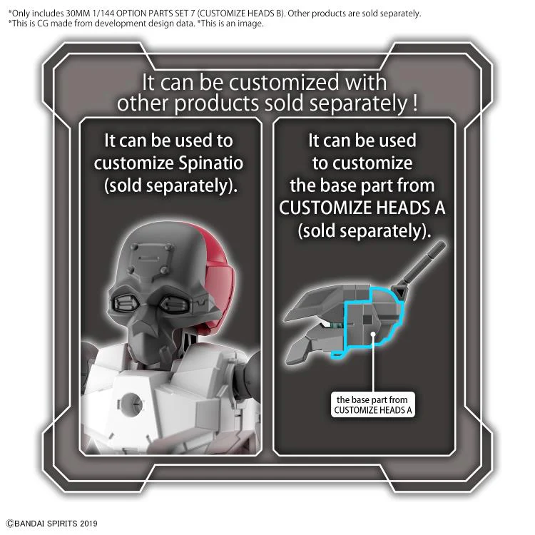 30 Minute Missions #16 Option Parts Set 7 Customizeable Head B - Image 12