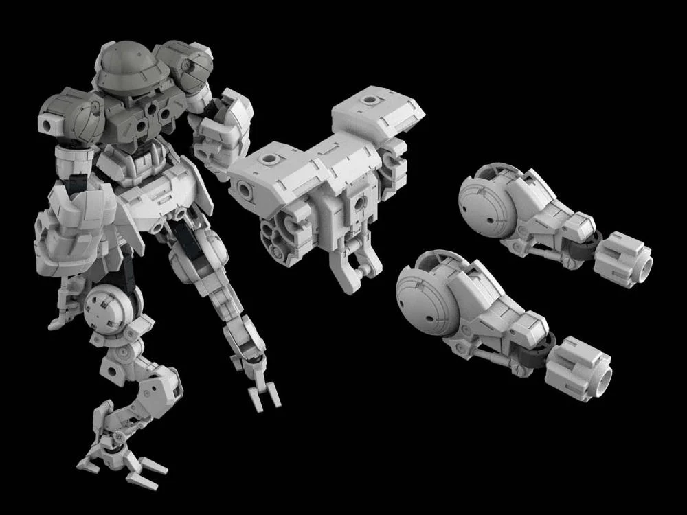 30 Minute Missions #18 bEMX-15 Portanova (Space Type Gray) Model Kit - Image 4