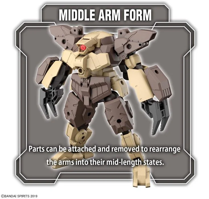 30 Minute Missions #45 bEXM-29 Gardonova (Brown) Model Kit - Image 6