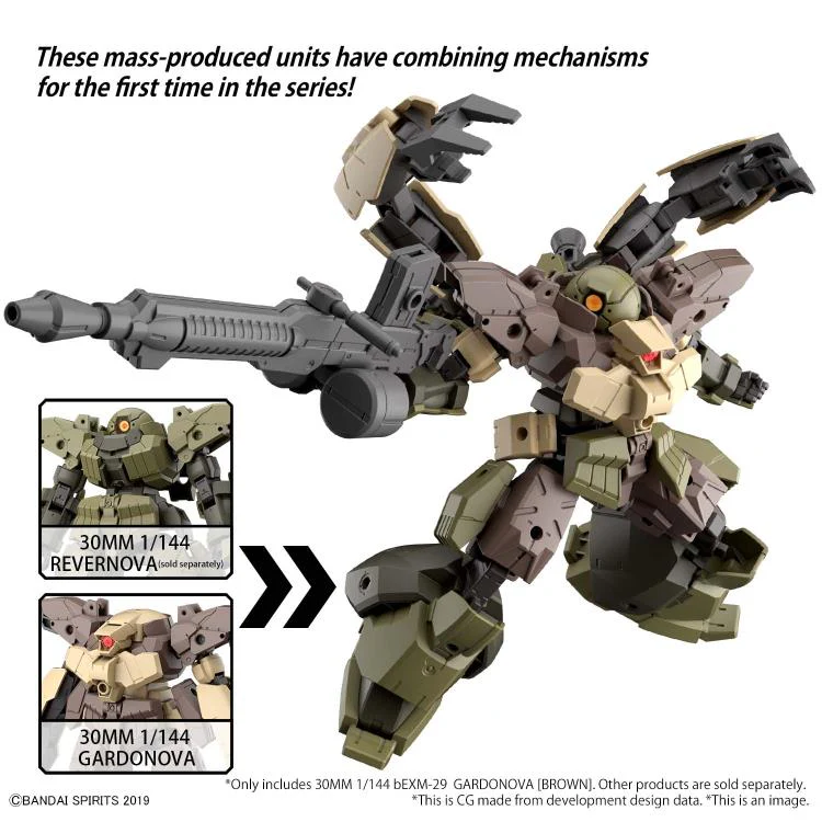 30 Minute Missions #45 bEXM-29 Gardonova (Brown) Model Kit - Image 8