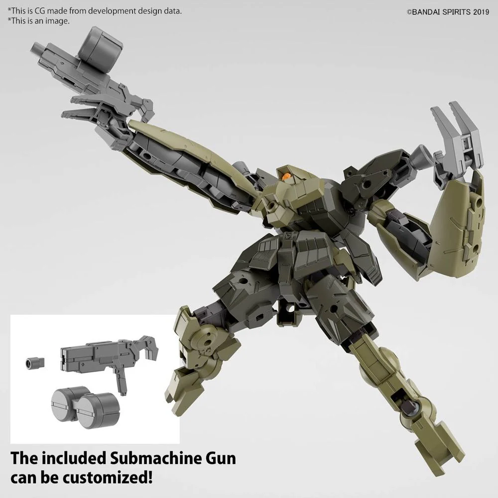 30 Minute Missions #61 bEXM-29 Gardonova (Green) Model Kit - Image 9