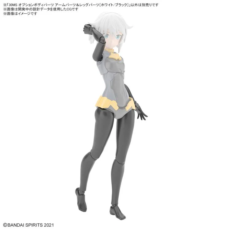 30 Minutes Sisters Option Body Parts Arm & Leg Parts (White and Black) - Image 3