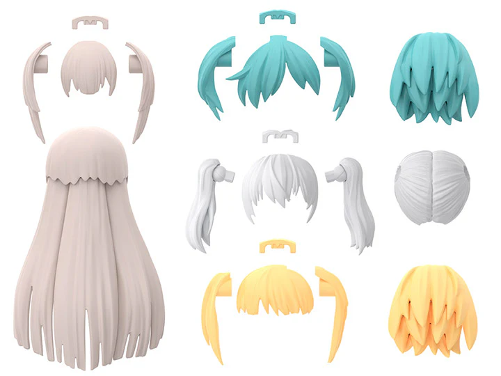 30 Minutes Sisters Option Hair Style Parts Vol.5 Set of 4 Accessory Kits - Image 2