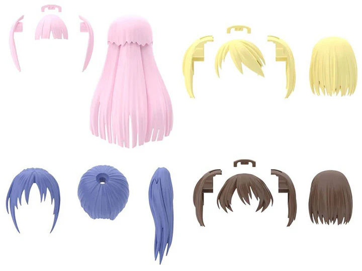 30 Minutes Sisters Option Hair Style Parts Vol.6 Set of 4 Accessory Kits - Image 2