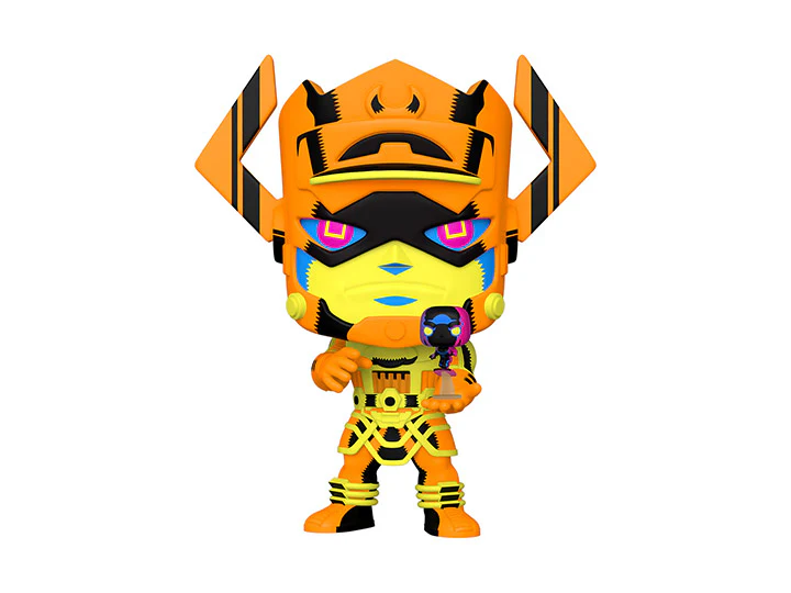 809 Fantastic Four: Galactus the LIfebringer w/ The Fallen One (Black Light Ver.) PX Previews Exclusive Chase - Image 2