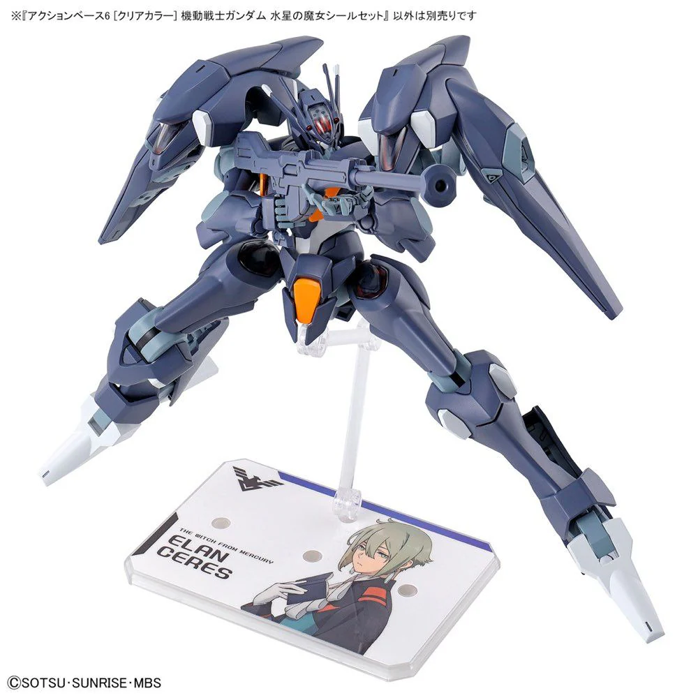 Action Base 6 Clear (The Witch From Mercury Sticker Set) - Image 5