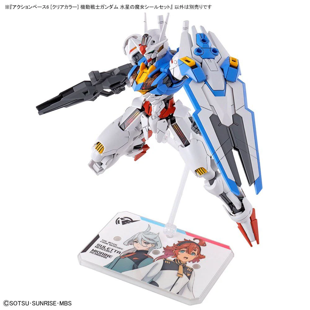 Action Base 6 Clear (The Witch From Mercury Sticker Set) - Image 7