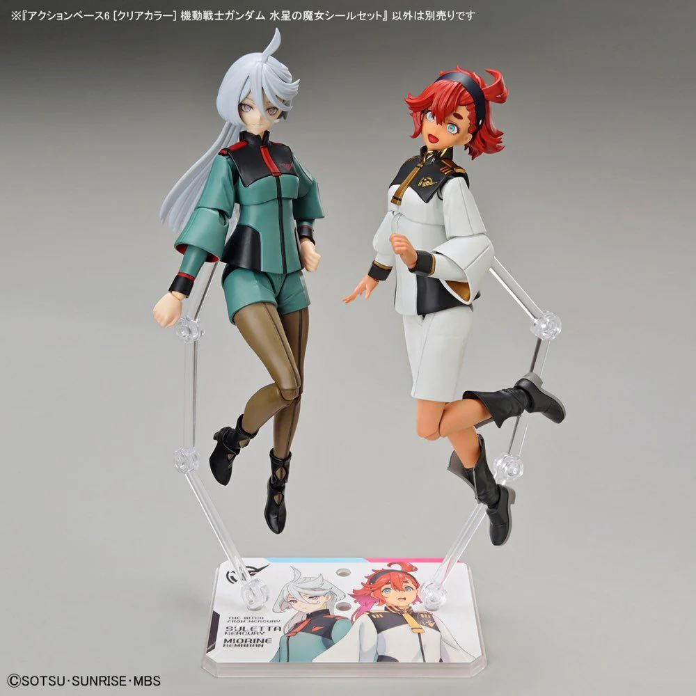 Action Base 6 Clear (The Witch From Mercury Sticker Set) - Image 9