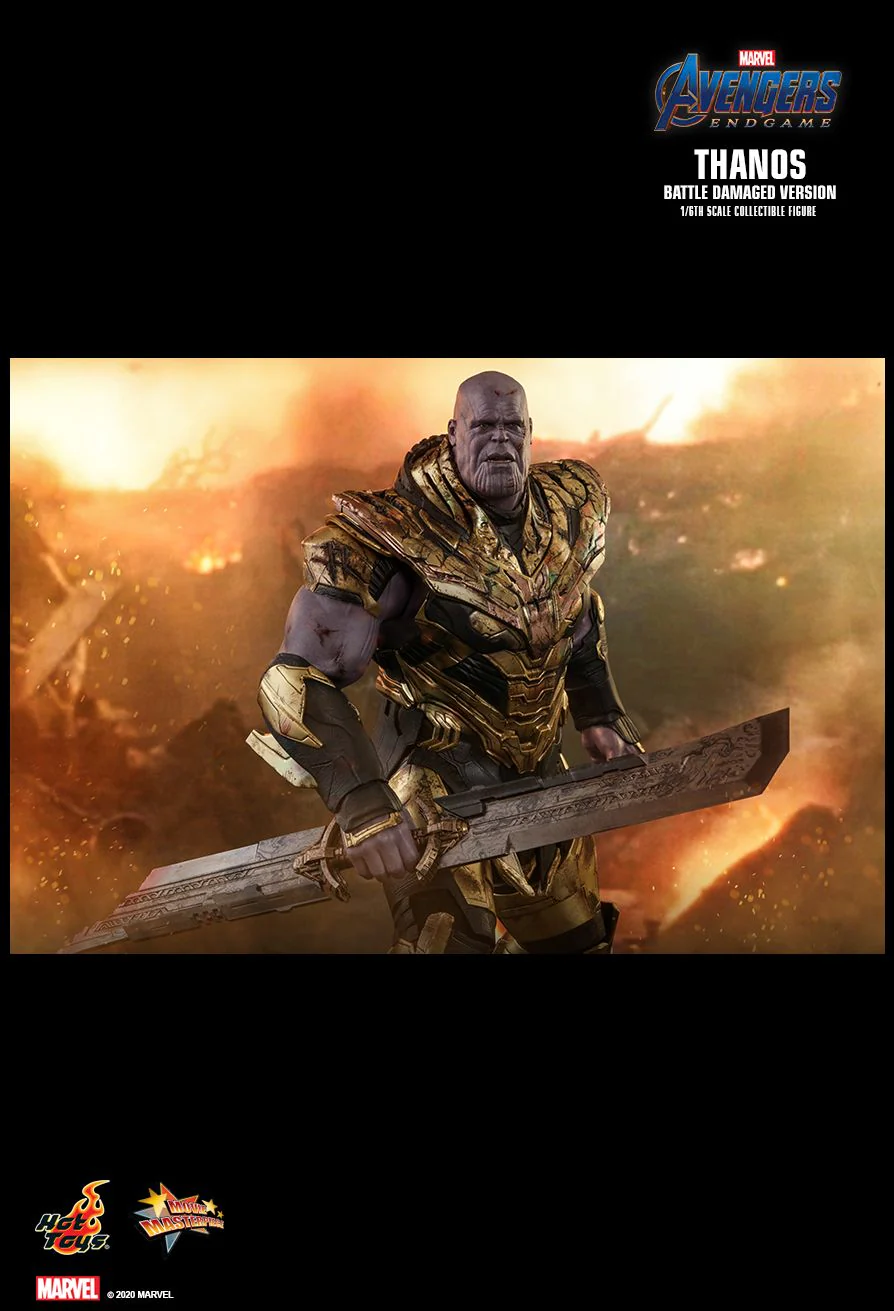Avengers: Endgame - Thanos (Battle Damaged Version) MMS564 - Image 10