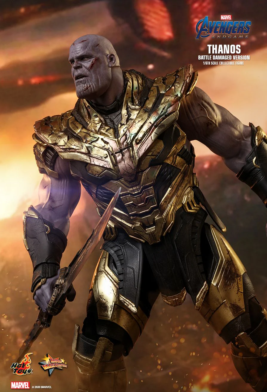 Avengers: Endgame - Thanos (Battle Damaged Version) MMS564 - Image 4