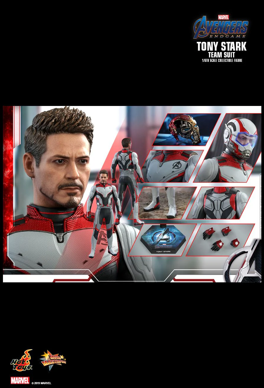 Avengers: Endgame - Tony Stark (Team Suit) MMS537 - Image 9