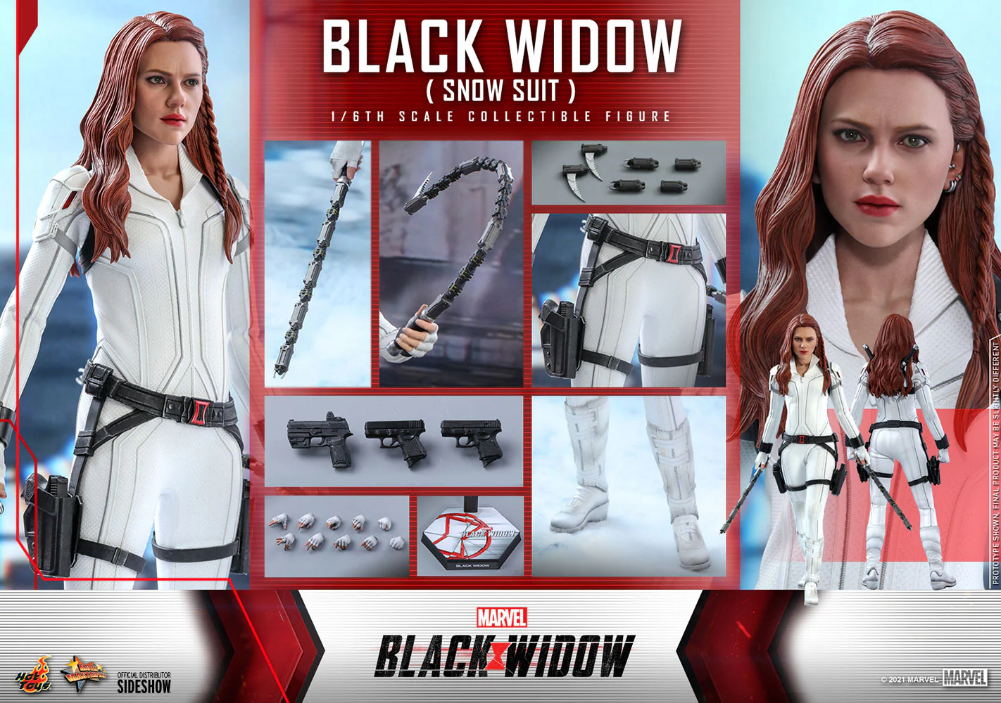 Black Widow: Black Widow (Snow Suit) MMS601 - Image 10
