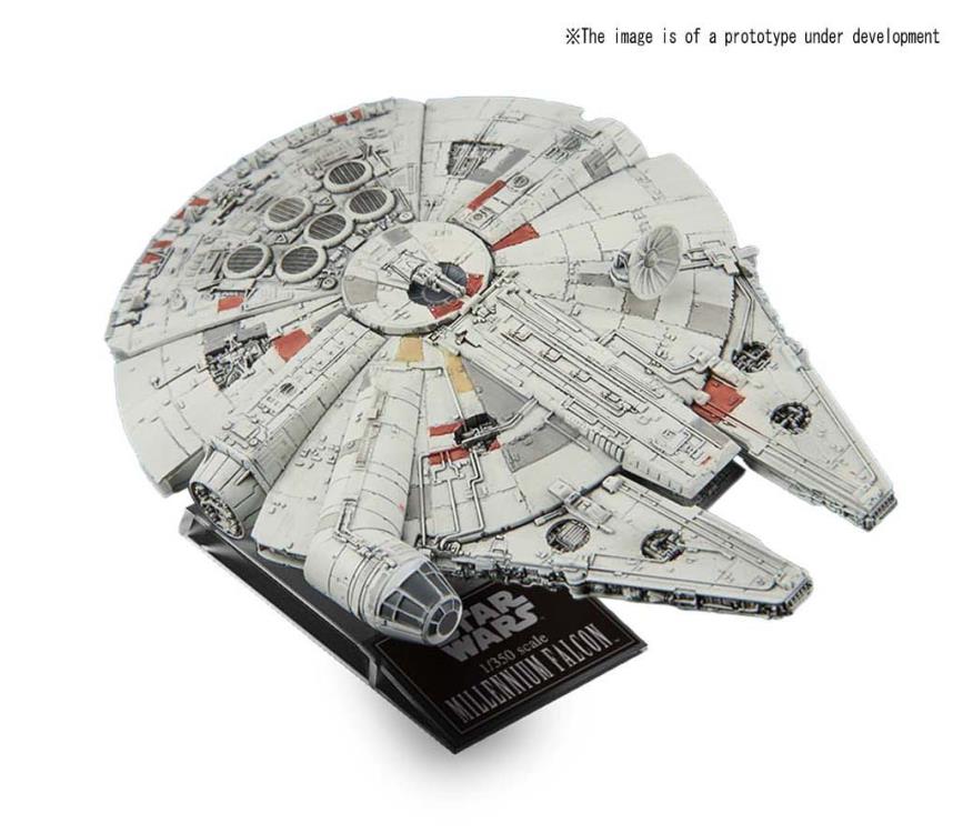 Blockade Runner 1/1000 & Millennium Falcon 1/350 Scale Model Kit - Image 4