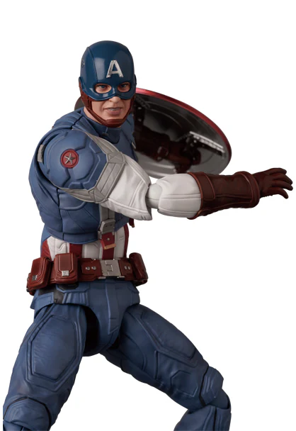 Captain America: The Winter Soldier - MAFEX No.220 Captain America (Classic Suit) - Image 3