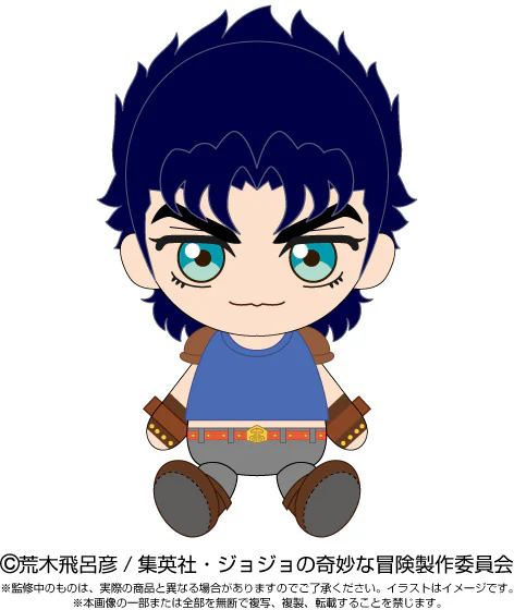 JoJo's Bizarre Adventure Part I: Jonathan Joestar Chibi Plush - Image 2