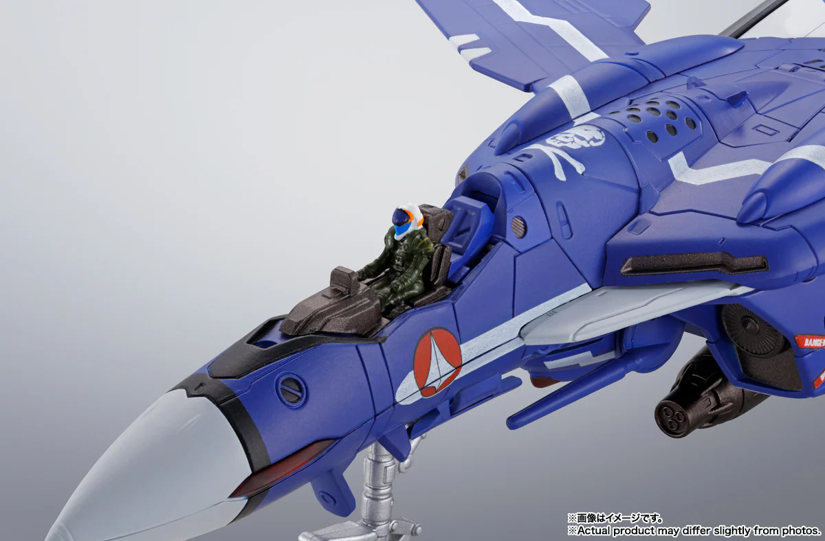 Hi-Metal R Macross Zero: VF-0S Phoenix (Genius Blue Ver.) Canadian Event Exclusive - Image 15