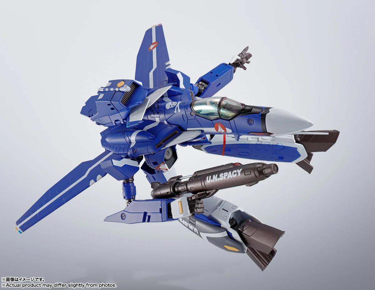Hi-Metal R Macross Zero: VF-0S Phoenix (Genius Blue Ver.) Canadian Event Exclusive - Image 9