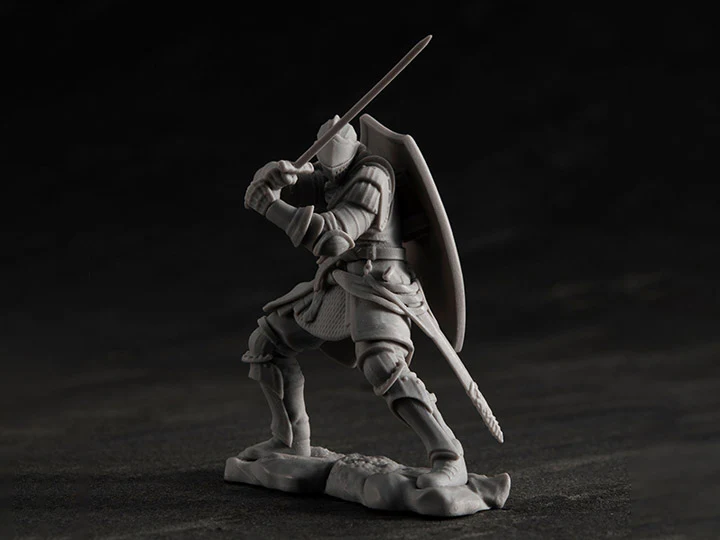 Dark Souls: Knight of Astora Oscar and Chaos Witch Quelaag Model Kit - Image 4