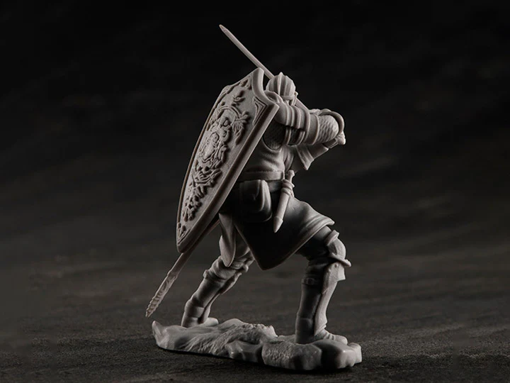 Dark Souls: Knight of Astora Oscar and Chaos Witch Quelaag Model Kit - Image 5