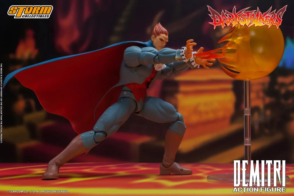 Darkstalkers: Demitri Maximoff 1/12 Scale Figure - Image 10