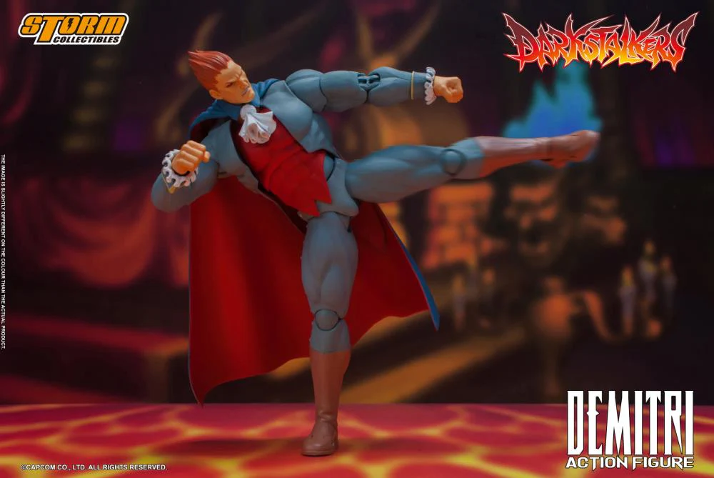 Darkstalkers: Demitri Maximoff 1/12 Scale Figure - Image 8