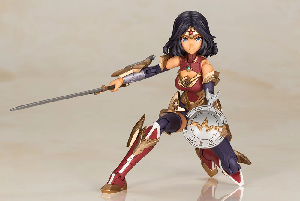 DC Crossframe Girl - Wonder Woman (Humikane Shimada Ver.) Plastic Model - Image 8