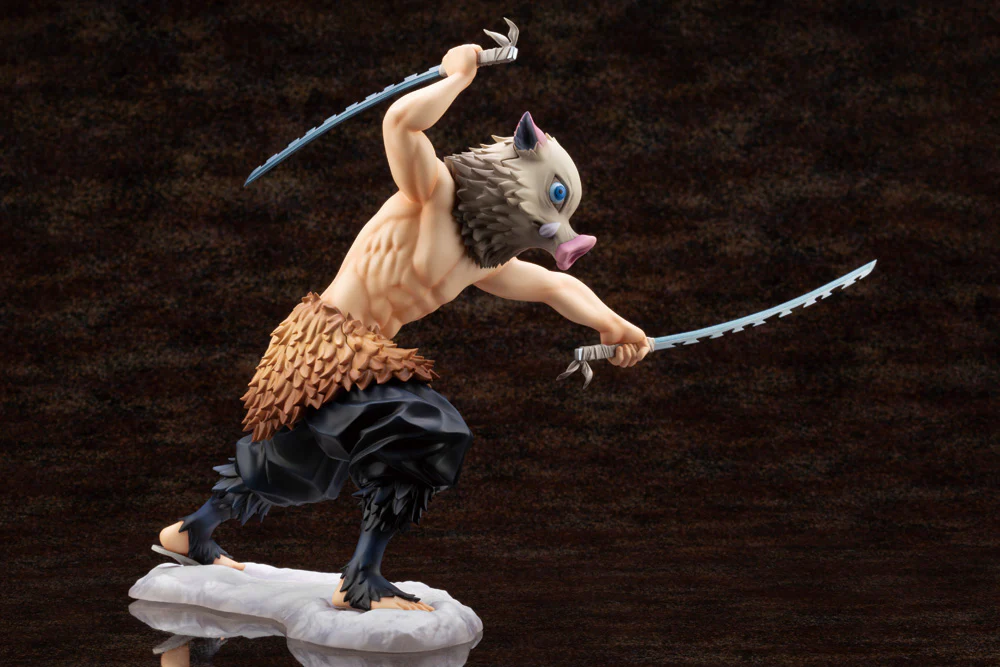 Demon Slayer: Kimetsu no Yaiba - Inosuke Hashibira ARTFXJ Statue - Image 3