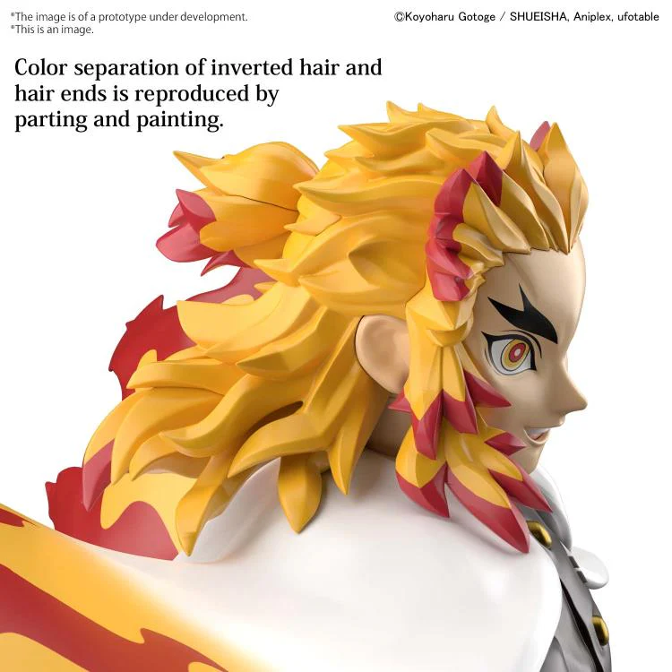 Demon Slayer: Kimetsu no Yaiba Kyojuro Rengoku Model Kit - Image 5