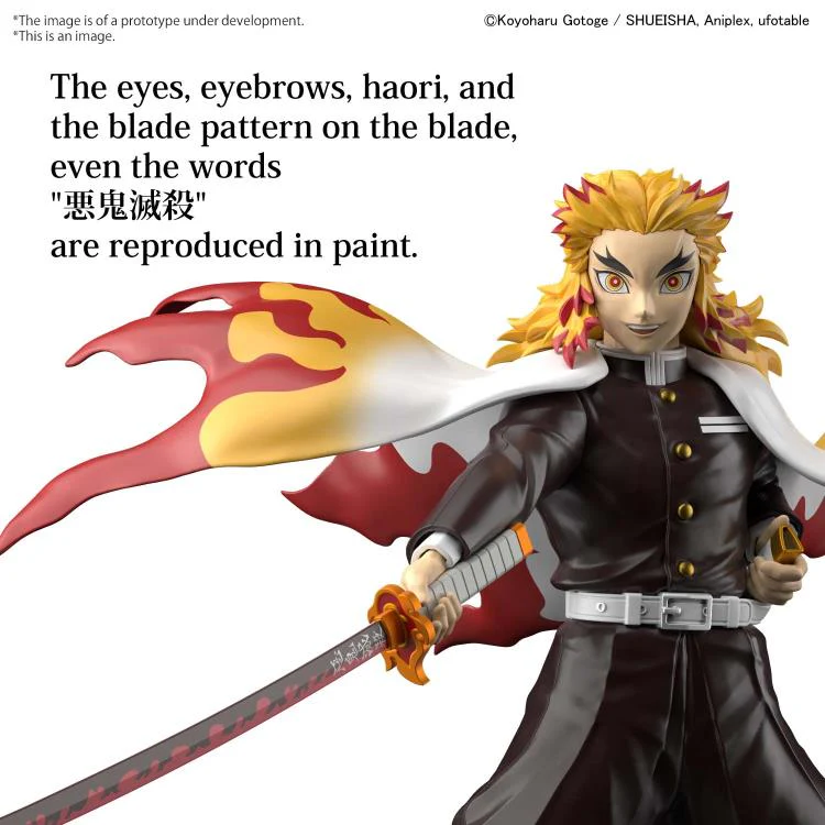 Demon Slayer: Kimetsu no Yaiba Kyojuro Rengoku Model Kit - Image 6