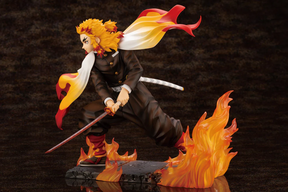 Demon Slayer: Kimetsu no Yaiba - Kyoujurou Rengoku (Purgatory Anjuro) ARTFXJ Statue - Image 4