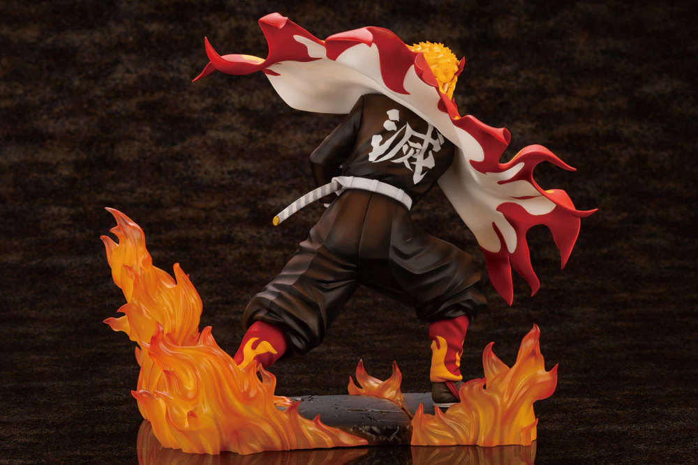 Demon Slayer: Kimetsu no Yaiba - Kyoujurou Rengoku (Purgatory Anjuro) ARTFXJ Statue - Image 5