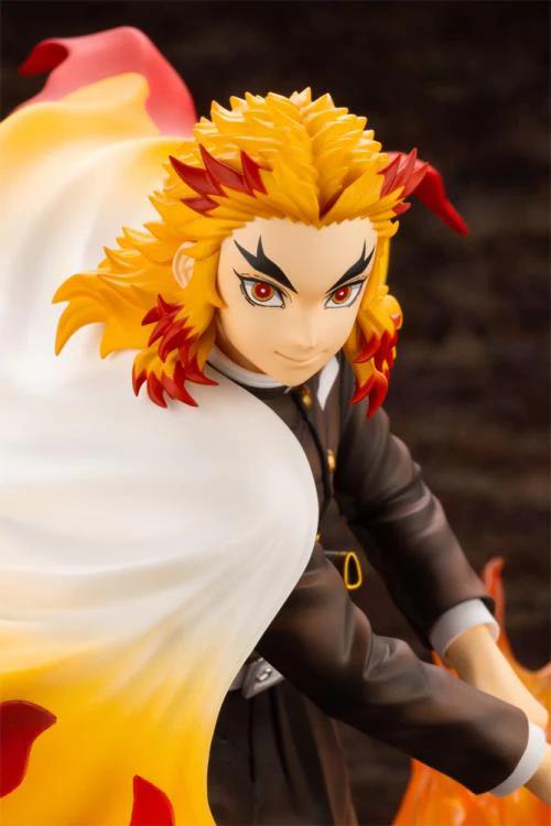 Demon Slayer: Kimetsu no Yaiba - Kyoujurou Rengoku (Purgatory Anjuro) ARTFXJ Statue - Image 8