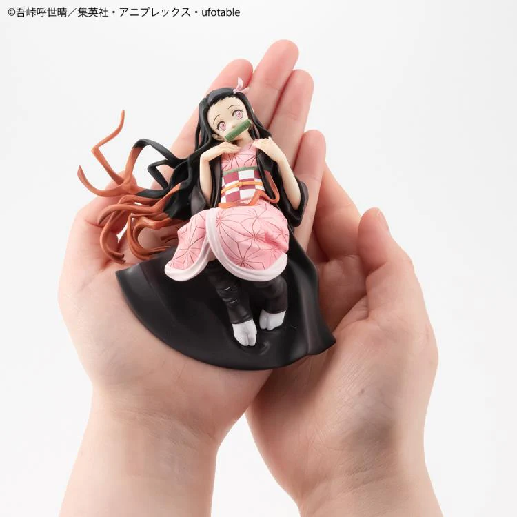 Demon Slayer: Kimetsu no Yaiba - Palm Size Nezuko (Tenohira Ver. 2) G.E.M. PVC Figure - Image 5