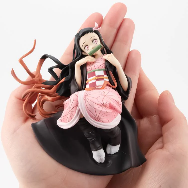 Demon Slayer: Kimetsu no Yaiba - Palm Size Nezuko (Tenohira Ver. 2) G.E.M. PVC Figure - Image 6