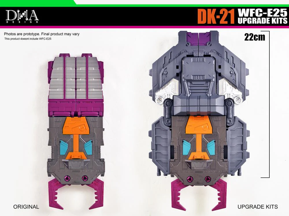 DK-21 Upgrade Kit For Earthrise WFC-E25 Titan Scorponok (With Bonus) - Image 2