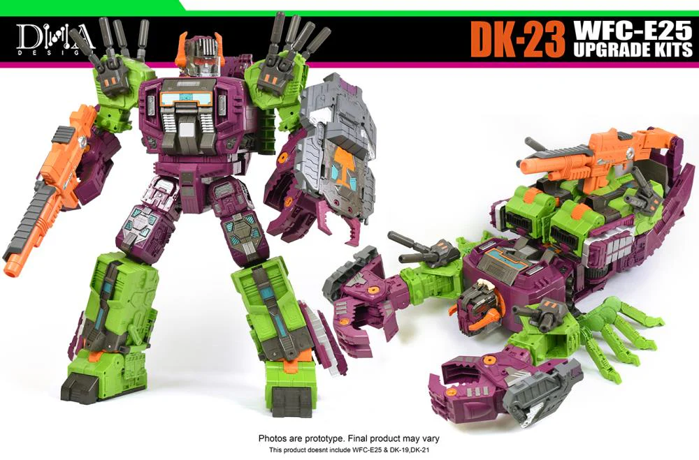 DK-23 Upgrade Kit For Earthrise WFC-E25 Titan Scorponok - Image 5