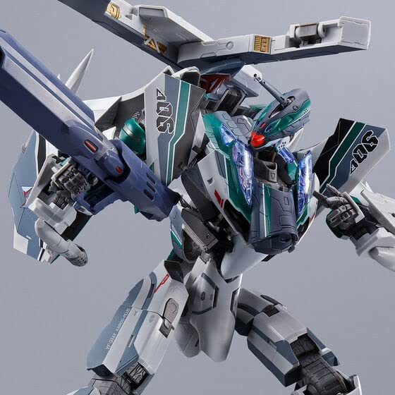 DX Chogokin - Macross Delta Movie: Absolute Live!!!!!! VF-31AX Kairos Plus (Bogue Con-Vaart) P-Bandai - Image 4