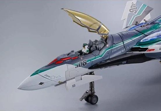 DX Chogokin - Macross Delta Movie: Absolute Live!!!!!! VF-31AX Kairos Plus (Bogue Con-Vaart) P-Bandai - Image 6
