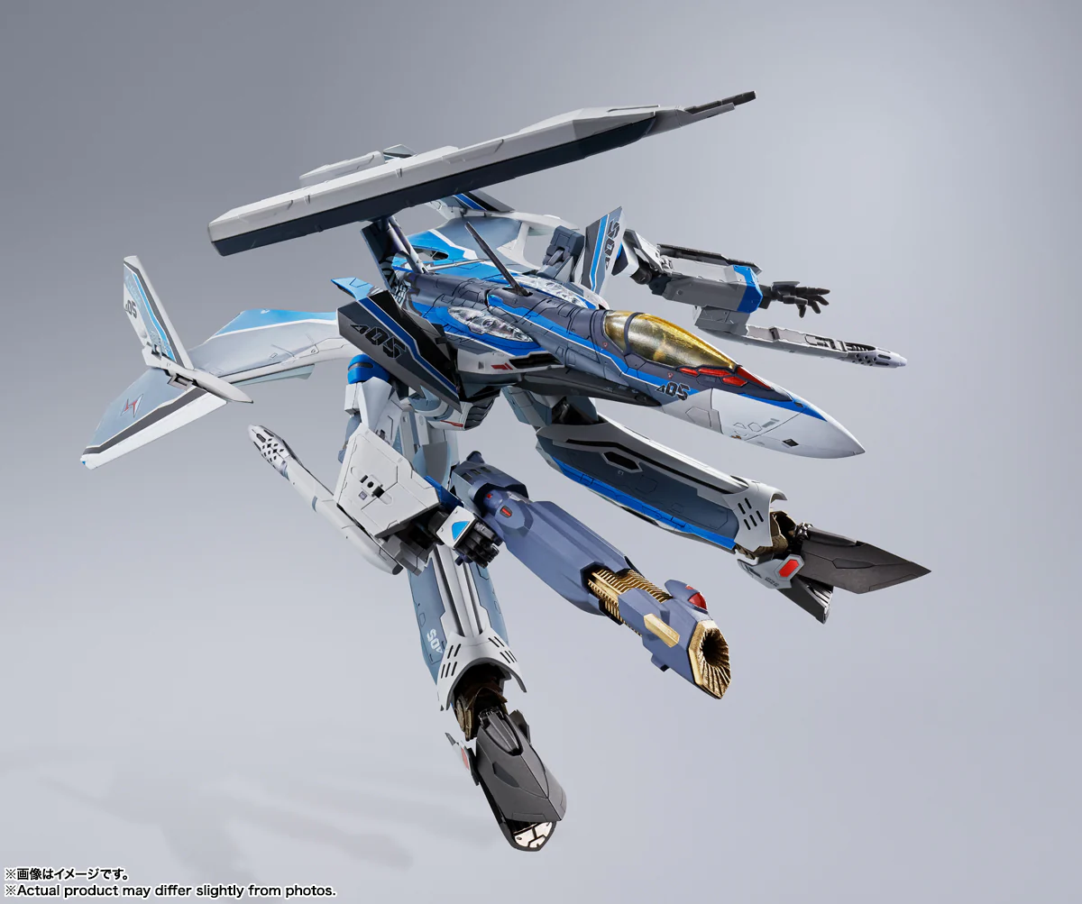 DX Chogokin - Macross Delta Movie: Absolute Live!!!!!! VF-31AX Kairos Plus Movie Edition (Hayate Immerman USE) - Image 12