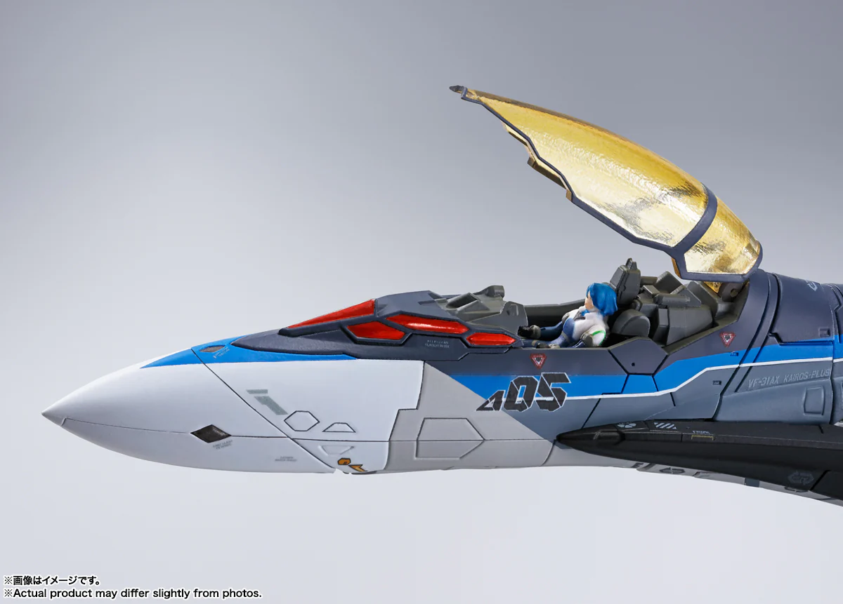 DX Chogokin - Macross Delta Movie: Absolute Live!!!!!! VF-31AX Kairos Plus Movie Edition (Hayate Immerman USE) - Image 17
