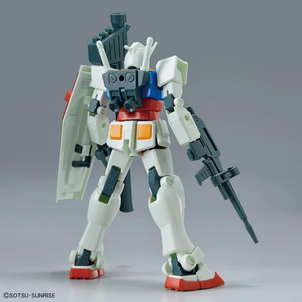 Entry Grade #09 RX-78-2 Gundam Full Weapon Set Model Kit - Image 3