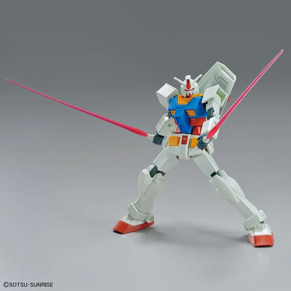 Entry Grade #09 RX-78-2 Gundam Full Weapon Set Model Kit - Image 7