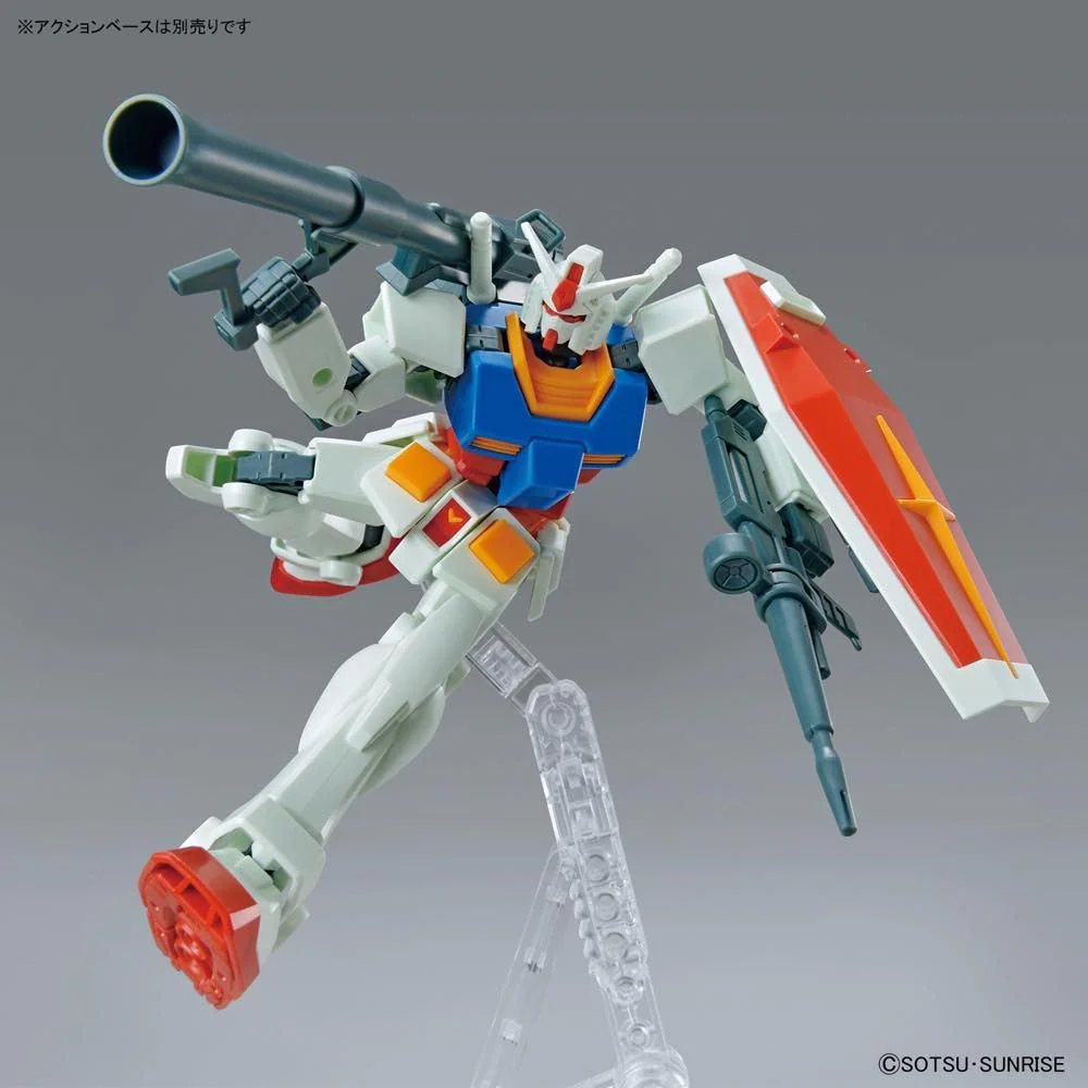 Entry Grade #09 RX-78-2 Gundam Full Weapon Set Model Kit - Image 9