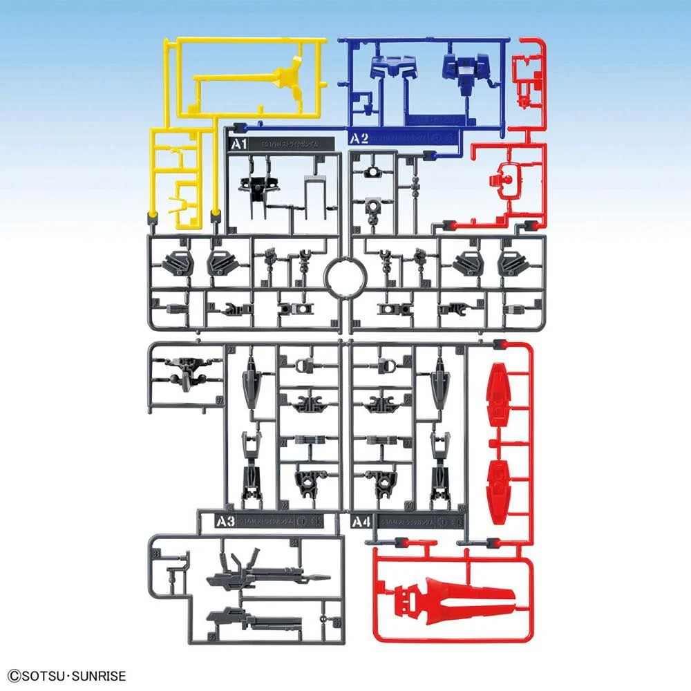 Entry Grade #10 Strike Gundam Model Kit - Image 6