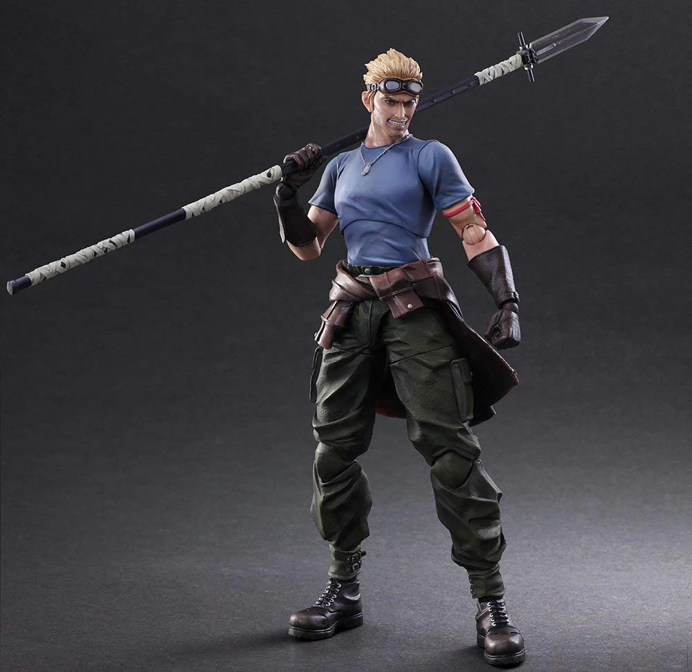 FF VII Advent Children Play Arts Kai: Cid Highwind & Cait Sith LIMITED - Image 4