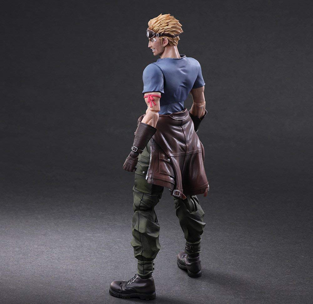 FF VII Advent Children Play Arts Kai: Cid Highwind & Cait Sith LIMITED - Image 5