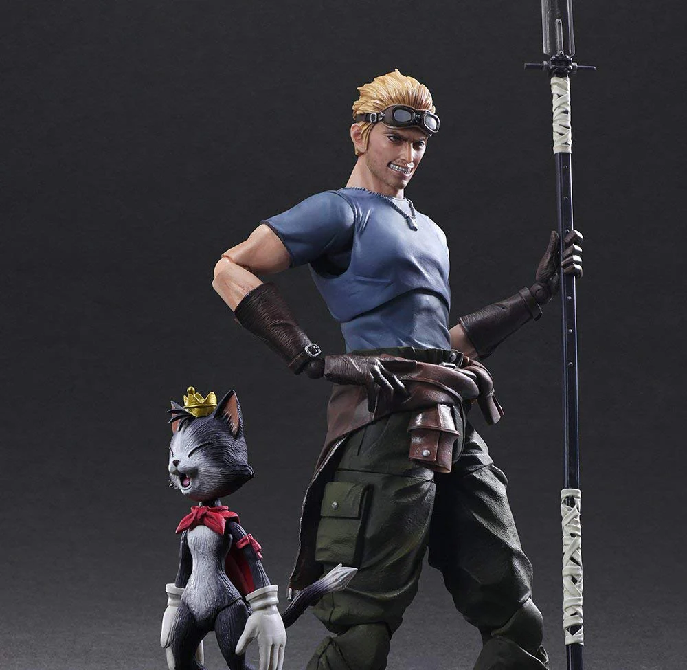 FF VII Advent Children Play Arts Kai: Cid Highwind & Cait Sith LIMITED - Image 6