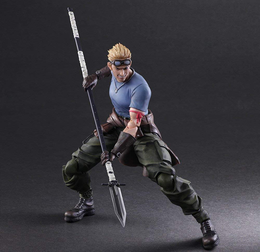 FF VII Advent Children Play Arts Kai: Cid Highwind & Cait Sith LIMITED - Image 7